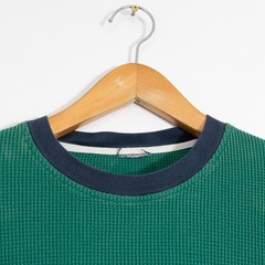 Vintage Y2K Tommy Hilfiger Thermal Shirt T Shirt Mens Medium – Distresed Green