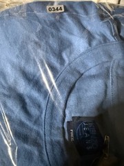 Vtg Kenzo Jeans Japan Deadstock NWT Cotton Tee Unisex Free Size Y2K Blue