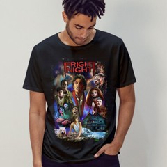 Fright Night (1985) Movie Poster Inspired T-Shirt Retro 80s Tee Unisex