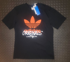 RARE! NEW MENS ADIDAS ORIGINALS TREFOIL SHIRT ~SIZE SMALL #IZ2578
