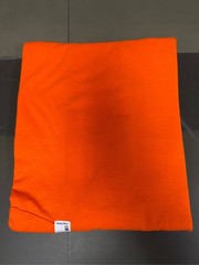 Men’s X-Large Tall Brite Orange Cotton/Polyester Loose Fit Heavyweight Long Slee