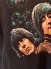 Beatles T Shirt Adult Large Black Subber Soul The Roxx Single Stitch Brand New