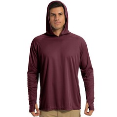 Men’s Sun Protection Hoodies UPF 50+ Quick Drying Outdoor Sport Performance Tops