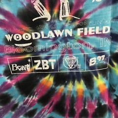 VTG Rockin Reggaid Woodlawn Field Bloomington IN Pink Floyd Tribute Tye Die USA