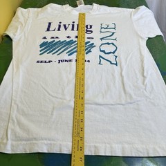Vintage Single Stitch Living in the Zone SELP 90’s Graphic T-Shirt 1994 XL Tee
