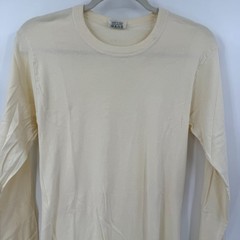 VTG Universal Thermal Shirt XL Cream Long Sleeve Heavyweight 100% Cotton USA
