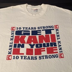 Vintage Karl Kani T Shirt Size XL Get Kani in your Life 90’s Hip Hop