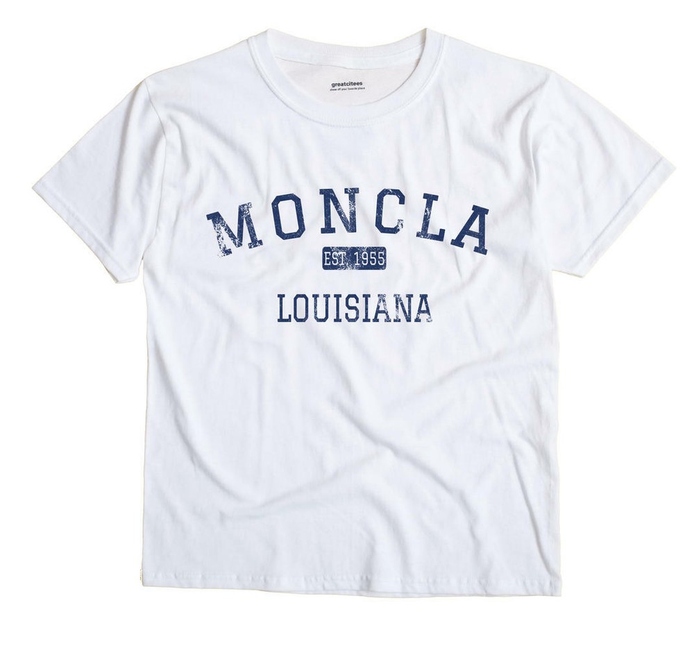 Moncla Louisiana LA T-Shirt EST