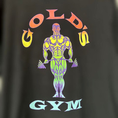 Vintage Gold’s Gym T Shirt Classic Fitness Workout Graphic Tee S-5XL