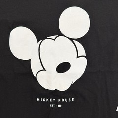 Disney x Neff Mickey Mouse Graphic Limited Tee Black Mens Large NWT