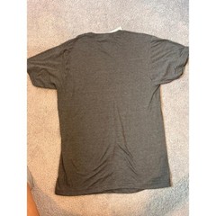 Tultex Men’s Grey and Orange T-shirt