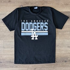 Los Angeles Dodgers black t-shirt – SIZE L