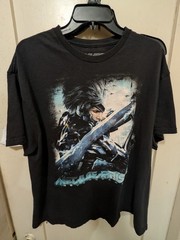 Metal Gear Solid 4 & MG Rising Vintage T-shirts (2XL & XL)