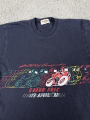 Vintage Hard Rock Cafe Shirt Mens Large Black Shah Alam Malaysia Grand Prix 90s
