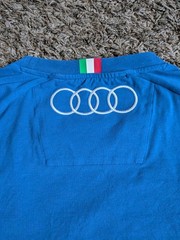 Kappa Fisi Equipment Italia Audi Blue Logo Shirt Men’s XXL