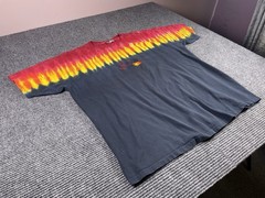 Hand Dyed by Sundog Men’s Graphic T Shirt Size XXL Black Red Yellow Dog Graphic