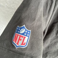 Nike NFL Tampa Bau Buccaneers Mens T Shirt Gray Graphic Football L Cotton Crew