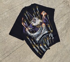 RARE 1994 Liquid Blue Wizard Tee size-L Mint Condition INSANE Front & Back Hit