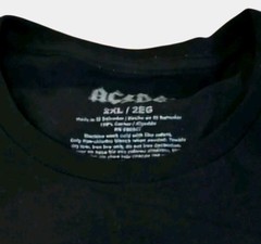 AC/DC Mens 2xl Shirt New High Voltage Black Rock Band Heavy Metal Short Sleeve