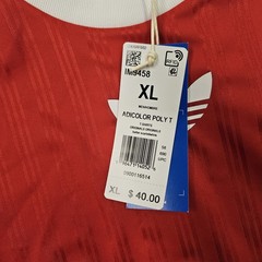 Adidas Originals Adicolor Trefoil Poly Better Scarlet Red IM9458 Men’s Size XL