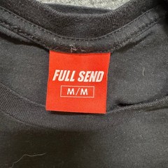 FULL SEND T-shirt Men’s M Bradley Martin Sold Me Drugs Black White Nelk Boys