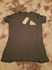 Ècologie By AWDis Organic Cotton Logo T-Shirt Grey Size S