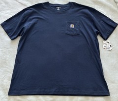 Carhartt K87 Short Sleeve Tee Heavy Weight Pocket T Shirt UPF Fabric 2XL