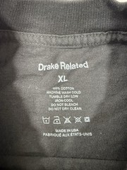 Drake Related Mens T-Shirt Sz XL Black Graphic For All The Dogs Music Album USA