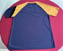 Nike Tri-Color (Amber, Black, Blue) Heavy Short Sleeved Men’s Tee Shirt 46″