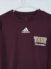 Adidas x Texas State Bobcats Volleyball Women’s Medium Climalite L/S T-Shirt
