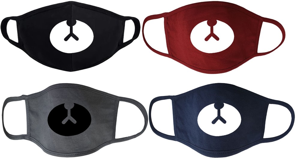Roblox Bear Face Mask Emoji Nose Mouth Cover Cotton Mask Fast Dispatch Mask
