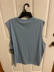 BRAND NEW MEN’S SIZE XL ATHLETIC WORKS AQUA JASPER HEATHER MUSCLE TANK TOP