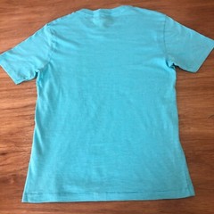 NEW Aeropostale California T-Shirt Sz S NWT V-Neck Turquoise Applique Embr.