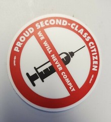 SIC SEMPER TYRANNIS Abraham Lincoln Civil War era poster STICKERS
