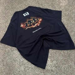 Heroes of Ruin T-Shirt Square Enix PC Game 2 Sided Graphic Tee S-5XL