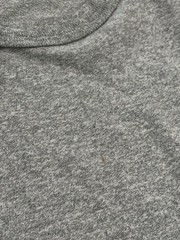 Vintage 80s L.L. Bean Blank Single Stitch T-Shirt Grey XL Cotton Rayon Blend