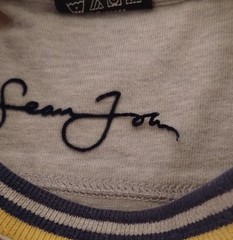 Sean John Cotton T-Shirt Gray Short Sleeve – Large