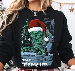 Tales From The Christmas Tree Sweatshirt, Ugly Christmas Sweater, Creepmas Shirt