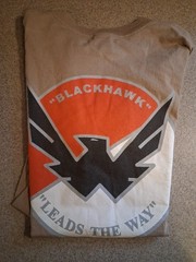 Operation Iraqi Freedom 08 Black Hawk Leads The Way Size L Military Beige Logo