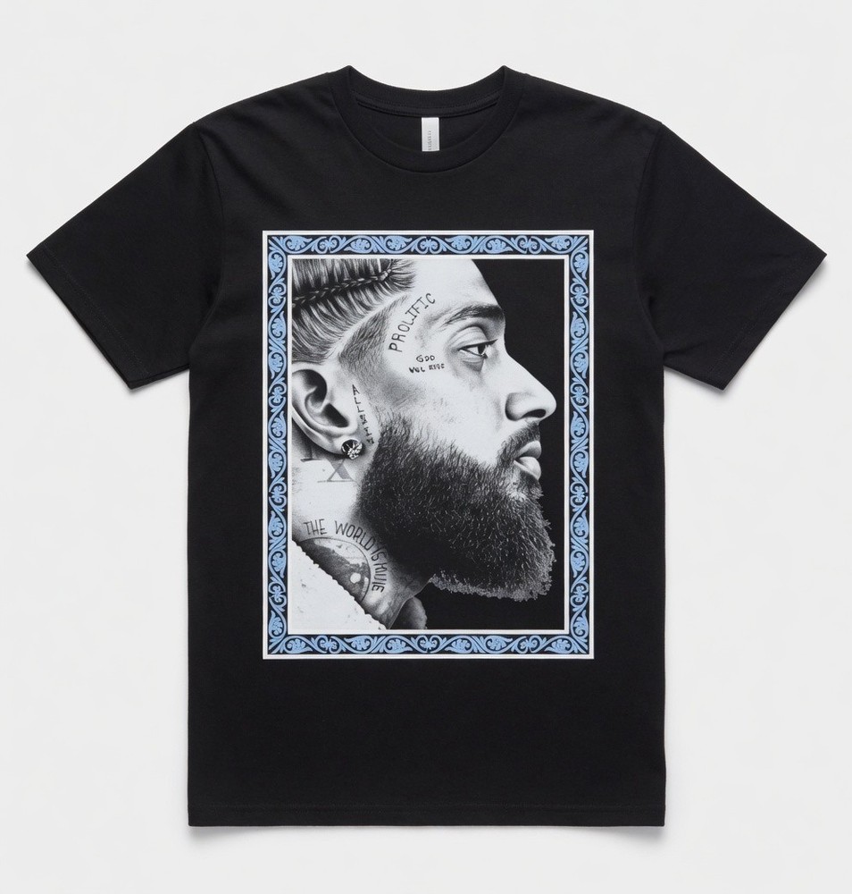 Nipsey Hussle Prolific Tribute T-Shirt Marathon Memorial Tee