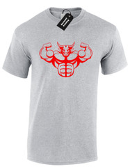 Bodybuilding Bull Weightlifting Workout Muscle Squat Unisex T-Shirt