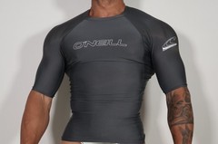 MEN’S DARK GRAY COMPRESSION SHIRT SIZE SMALL