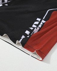 KITH Retro Color Block Laser Cut Racing Mesh Long Sleeve Tee Unisex