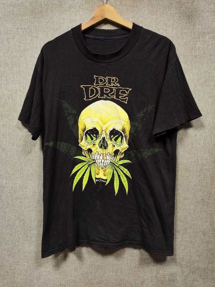 Rare 90s Dr. Dre In Bud We Trust Pushead Gift For Fans Unisex S-5XL Shirt MK93