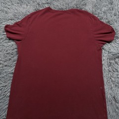 Mack Weldon Adult Shirt Large Red Daily Wear Pima Cotton Pullover Tee Mens