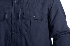 Mens Long Sleeve Cargo Shirt Sun Protection Outdoor Hiking Quick Dry Work Shirts