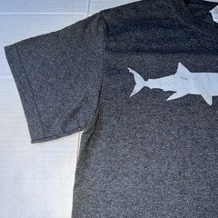 Rare Discovery TV Channel Shark Week ‘Fill In Blank’ Promo Shirt Small Gray New
