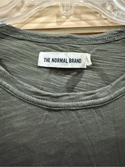 The Normal Brand Men’s Olive Green Crewneck T-Shirt