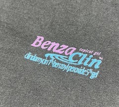 Hanes Heavyweight BenzaClin Tee Black Size XL Vintage