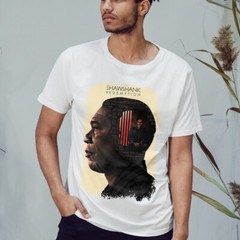 The Shawshank Redemption (1994) Movie Poster Inspired T-Shirt Retro 80s Tee